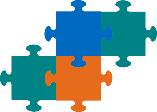 Puzzle Metro Clip Art At Clkercom Vector - 6 Puzzle Pieces (600x431)