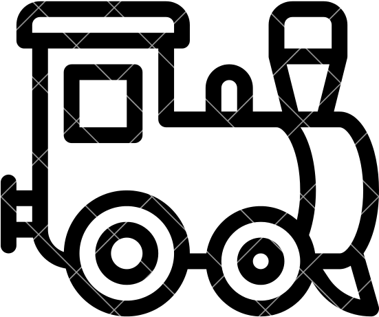 Pin Train Outline Clip Art - Train Outline Transparent (550x550)