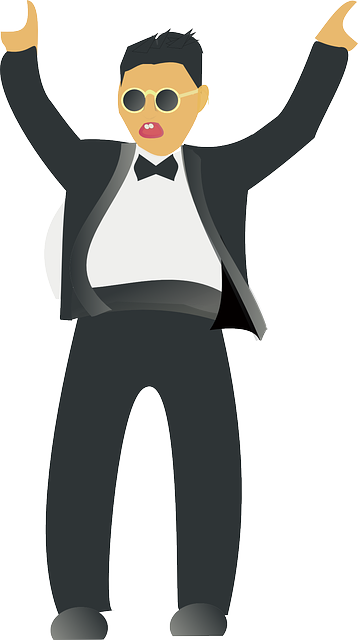 Gangman, Gentleman, Dance, Rapper, Man, Person, Happy - Gentleman Clipart (358x640)