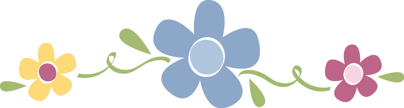 เป็นงานควิลท์อีกแบบหนึ่ง ๆ เช่น ลายตุ๊กตา ดอกไม้ ต้นไม้ - Flower Border (800x215)