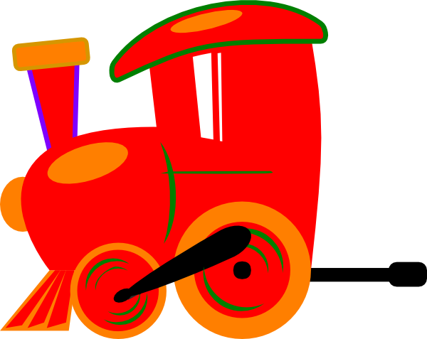Toot Toot Train And Carriage Clip Art At Clker - Toot Toot Train And Carriage Clip Art At Clker (600x477)