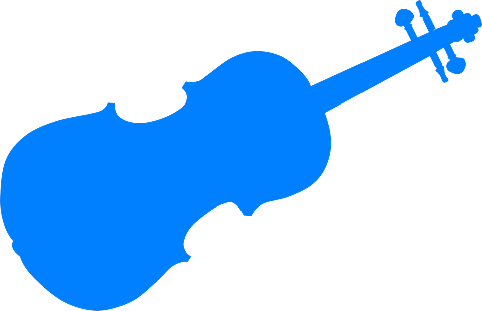 Violin Clipart - Cello Silhouette (960x619)