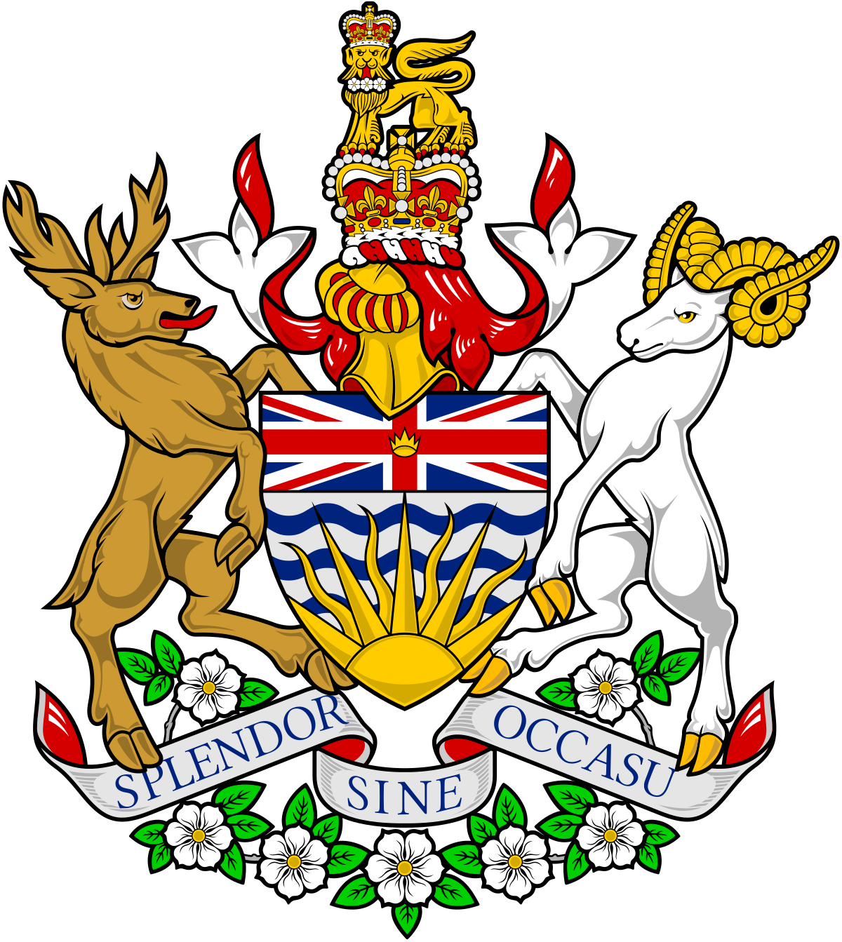 Opinion - - British Columbia Coat Of Arms (1200x1343)