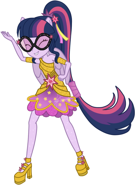 Twilight Sparkle Dance Magic By Summer2002 - Mlp Eg Dance Magic Twilight (486x647)
