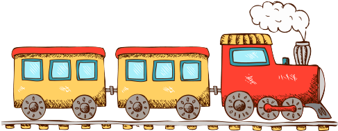 Train Transport Drawing Child Clip Art - Cartoon Train (500x500)