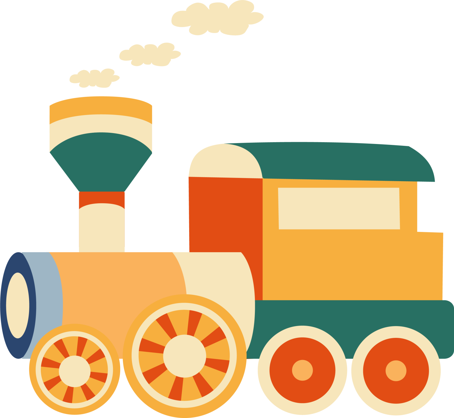 Train Drawing Clip Art - Tren Juguete Png (1500x1382)