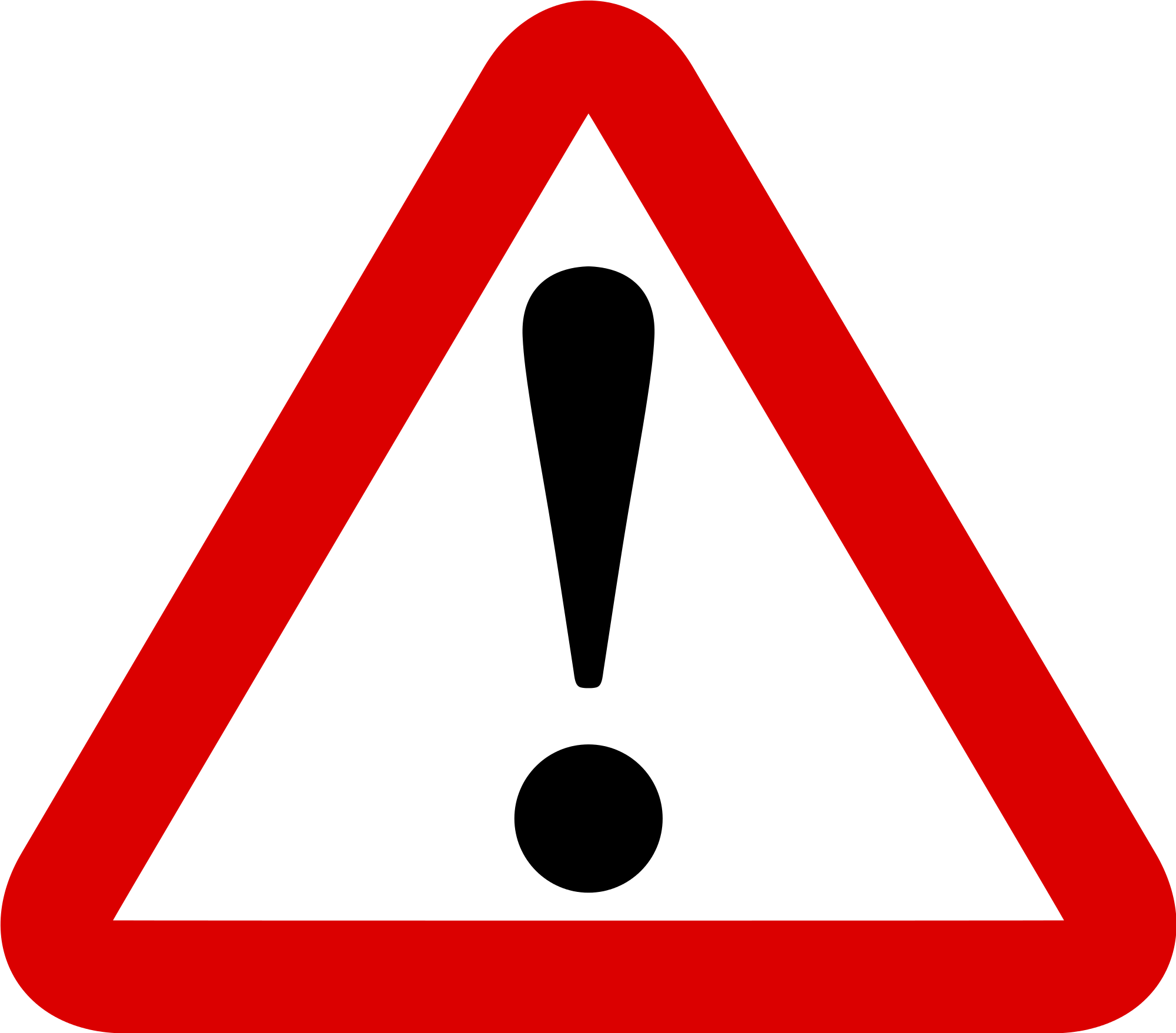 Singapore Road Signs - Signe Attention (2000x1757)