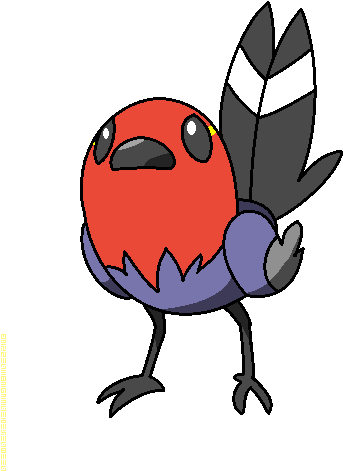 The New Bird Pokemon By Goldenchozo117 - Manga (400x500)