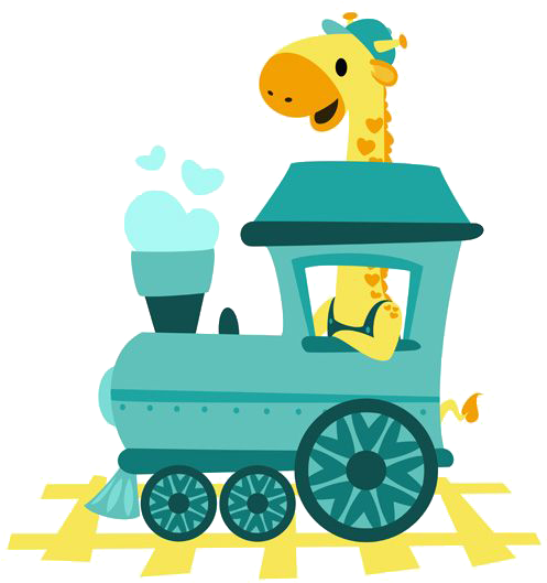 Trackless Train Transport Clip Art - Trackless Train Transport Clip Art (500x557)