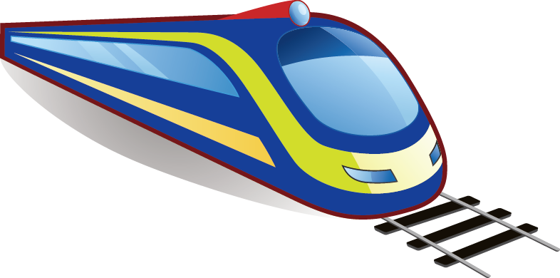 Train Rail Transport Maglev - Поезд Вектор (786x390)