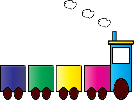 صورة قطار ملون - قطار ملون (512x383)
