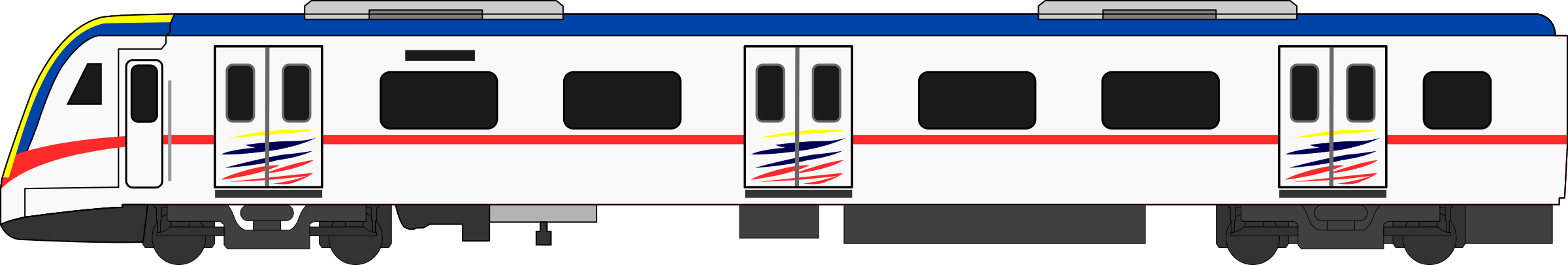 Ktm Class 92 Png Clipart - Lrt Clipart (2400x405)