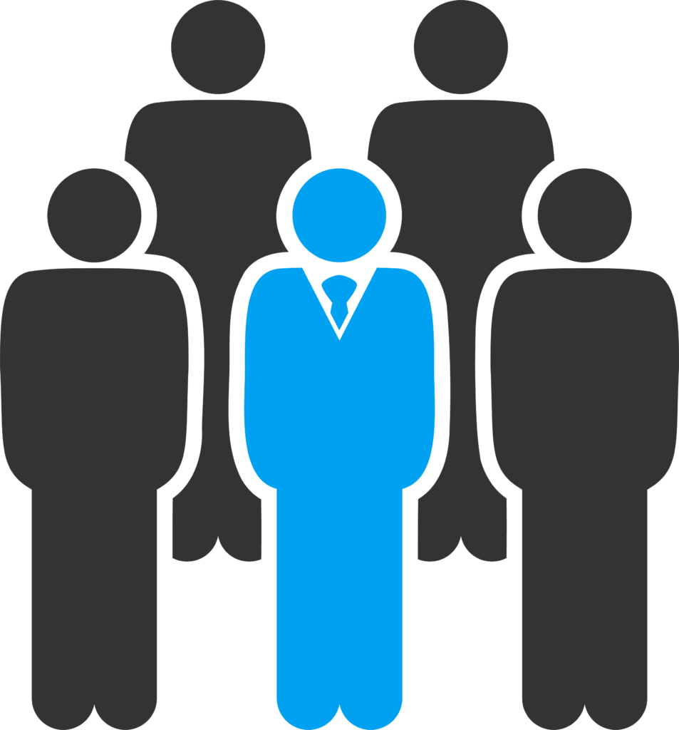 We Can Work Directly With Your Staff To Teach Them - Management Team Icons (953x1024)