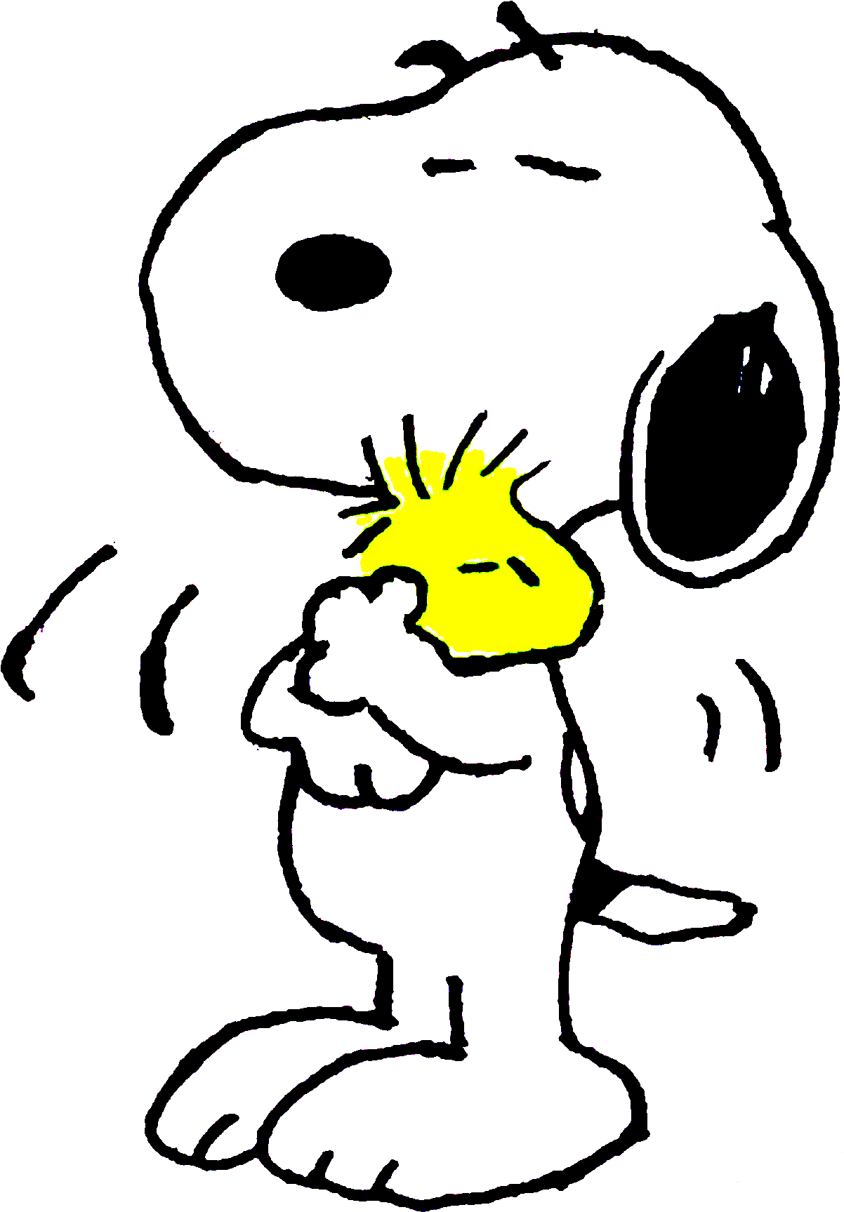 Snoopy Woodstock Drawing By Bradsnoopy97 Snoopy Woodstock - Snoopy And Woodstock Png (1380x1788)