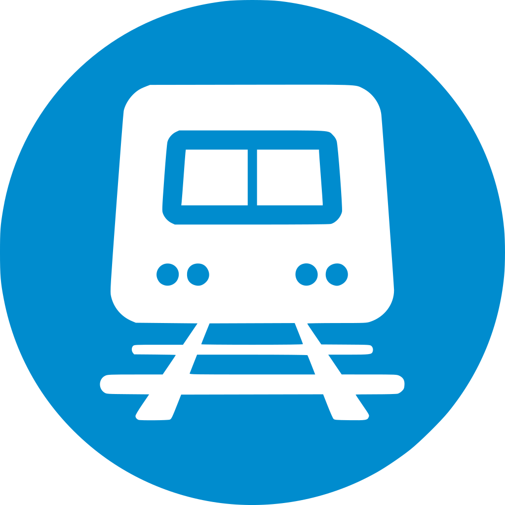 Melbourne Train Logo - Server Icon Png Blue (1023x1024)