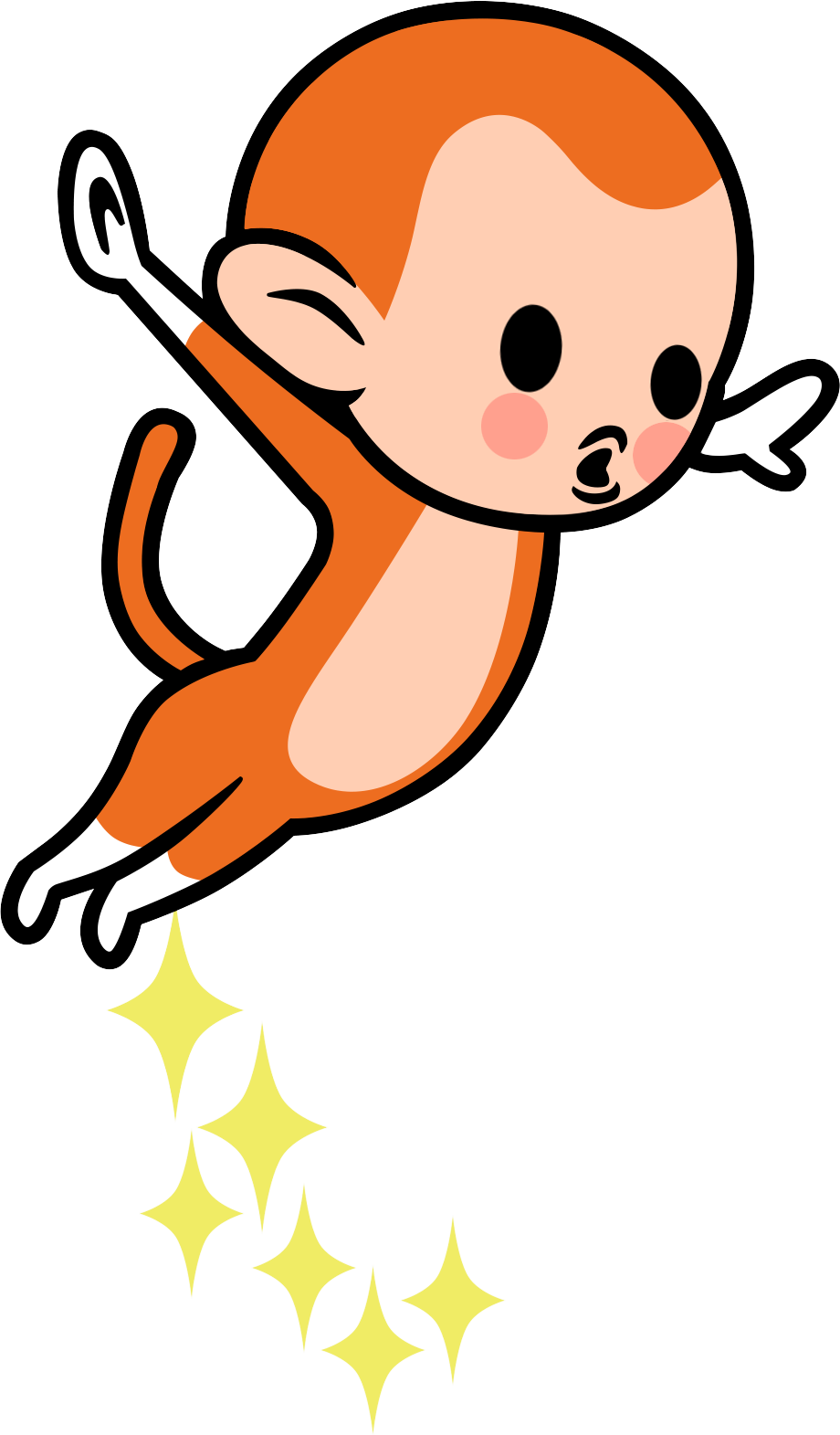 Acrobatic Monkey - Rhythm Heaven Acrobatic Monkey (920x1571)