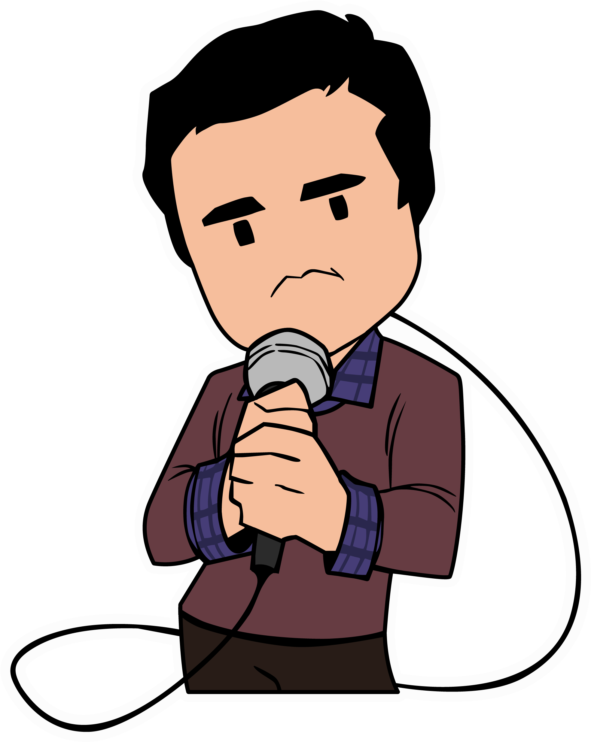 Added Brent Weinbach - Finn Wolfhard Grump Head (2000x2515)