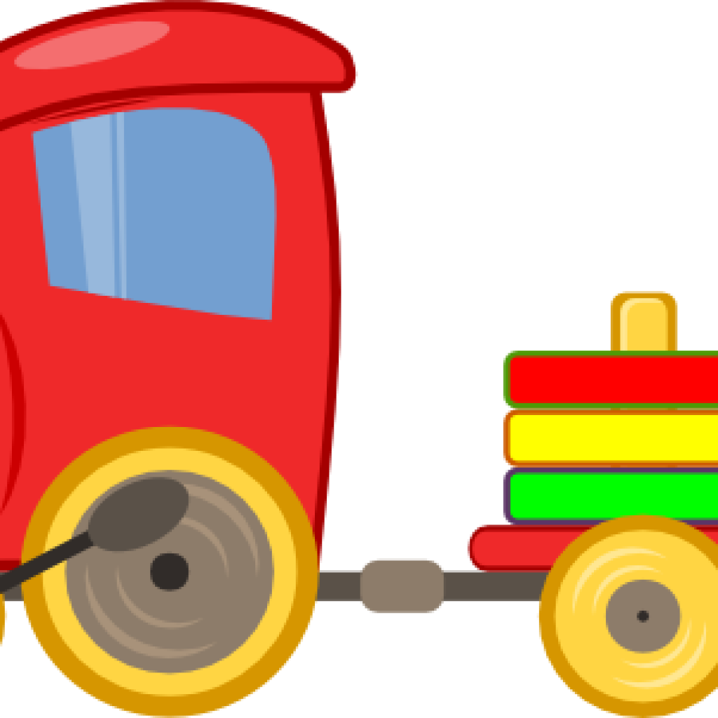 Toy Car Clipart Image Of Toy Car Clipart 8548 Toy Train - Train Cartoon Colorful Clip Art (1024x1024)
