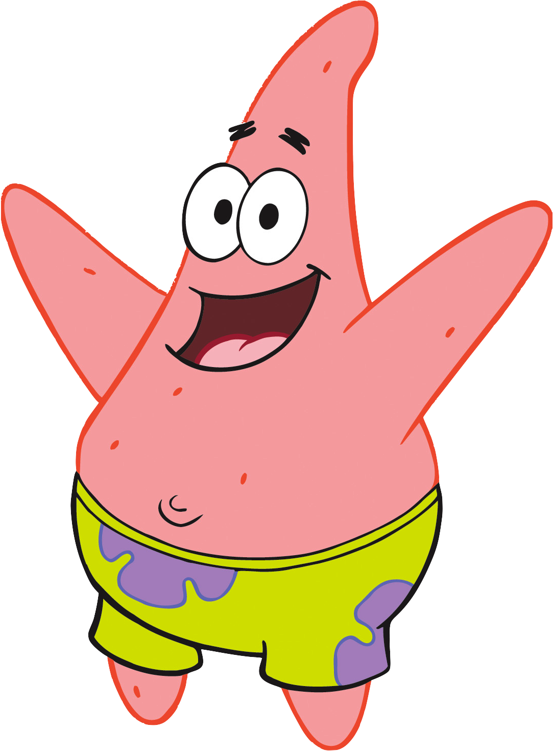 Full Size Of Drawing - Patrick Starfish (1083x1469)
