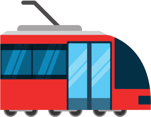 Red Train Travel Transport Icon - Transport (550x531)