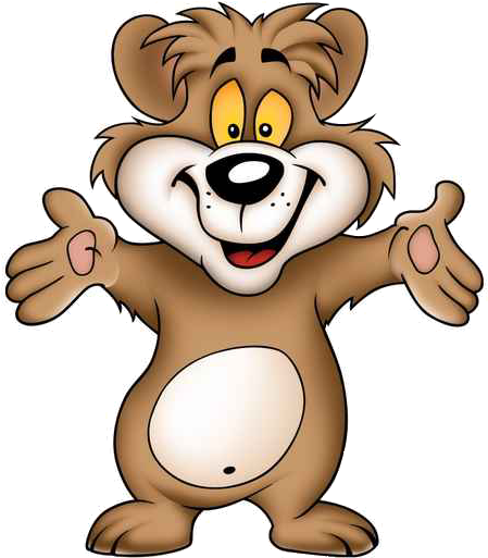 Cartoon Images Of Animals - Clip Art Funny Teddy Bear (512x512)