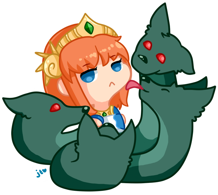 Scylla Clipart Scylla Drawing - Smite Scylla Fan Art (800x705)