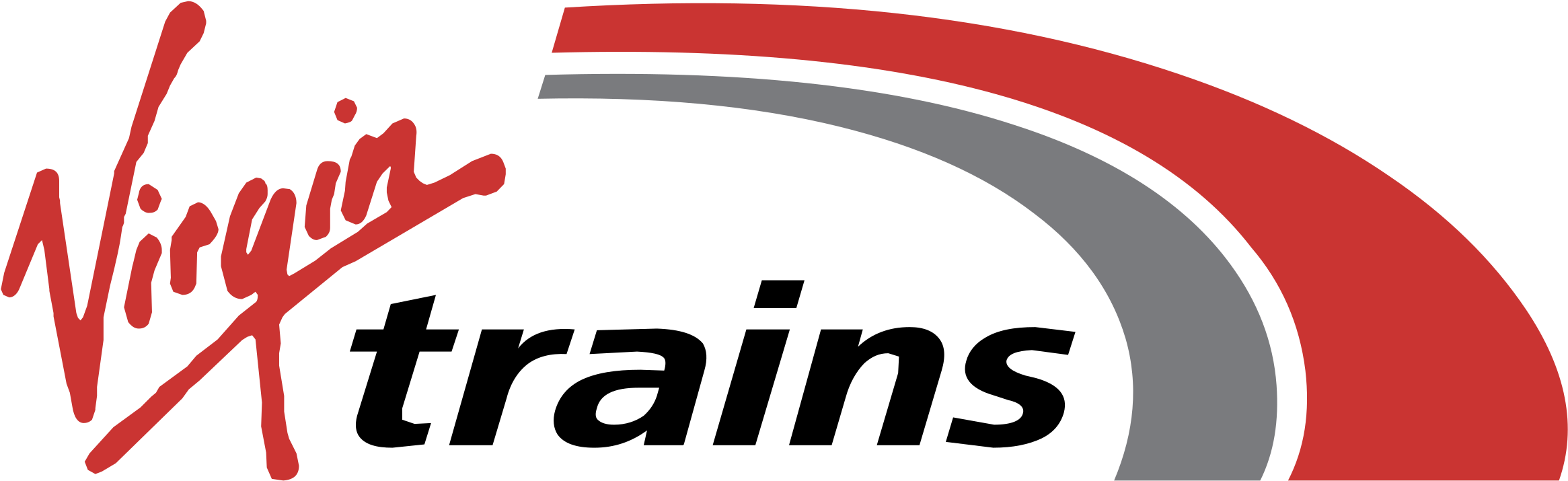 Virgin Trains Logo Black And White - Virgin Trains Logo Png (2400x2400)
