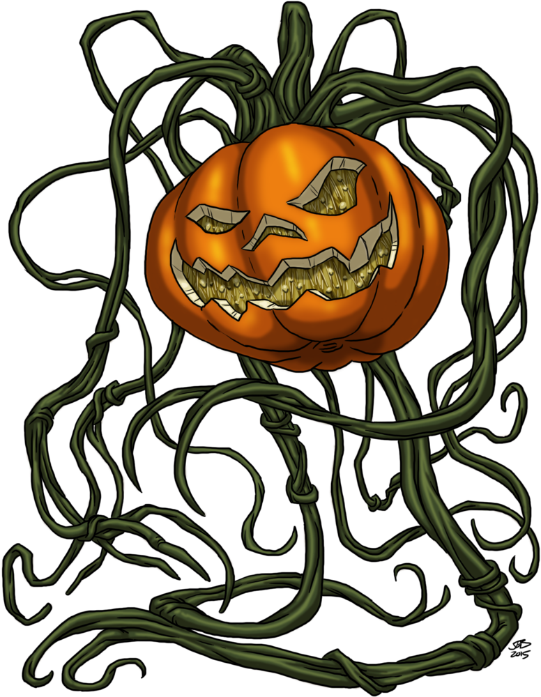Jack O Lantern Monster By Prodigyduck - Jack O Lantern Monster (786x1017)