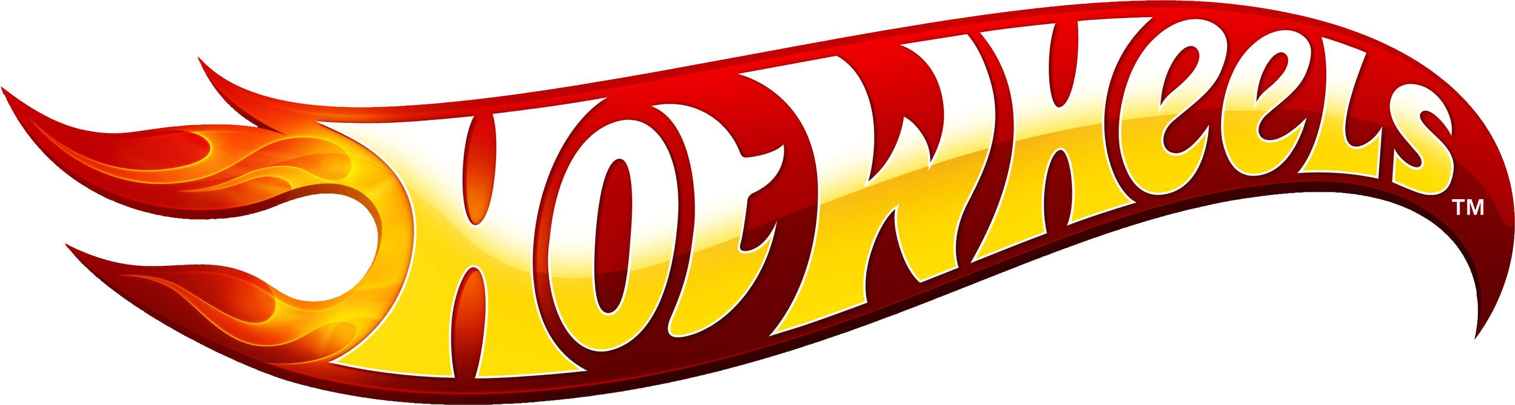 Hot Wheels - Hot Wheels Logo Png (3113x832)