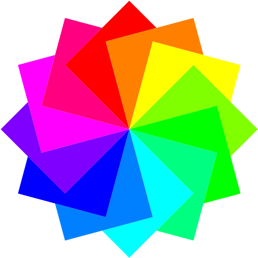 Square Clipart Rainbow - Free Vector Png Square (800x800)