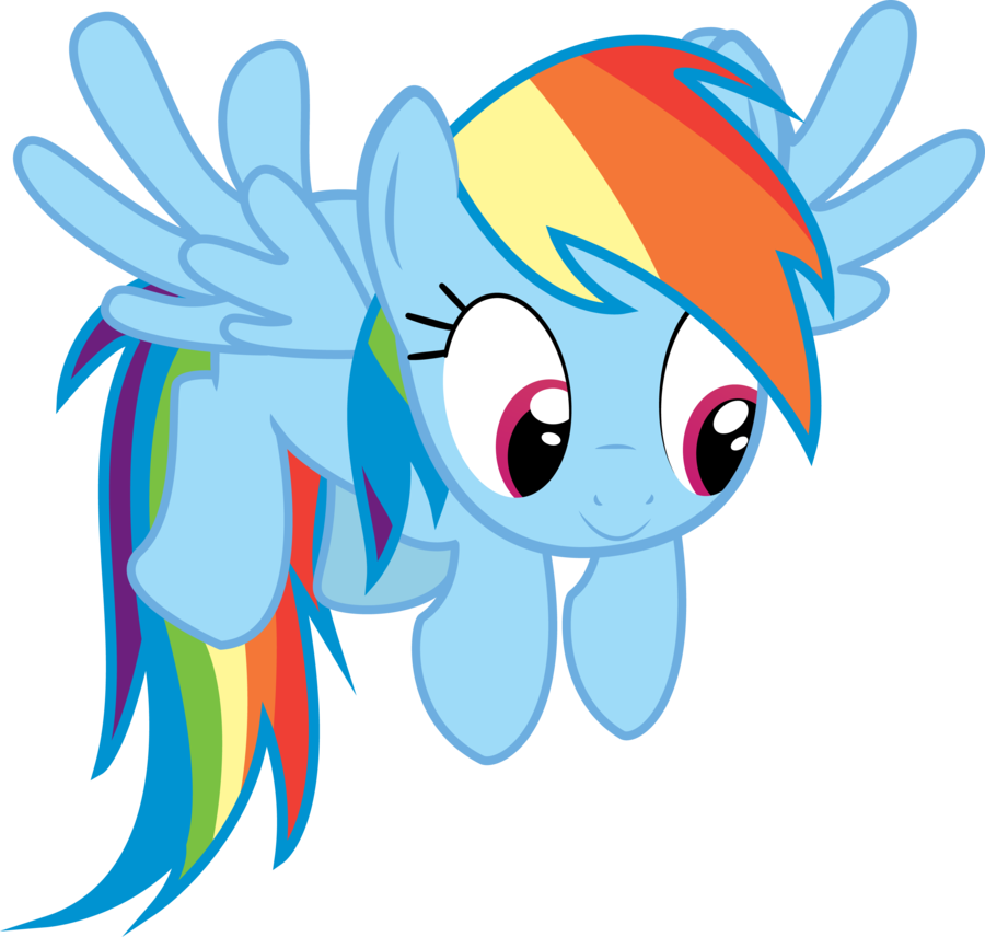 Rainbow Dash Png Clipart - Rainbow Dash Png (900x856)