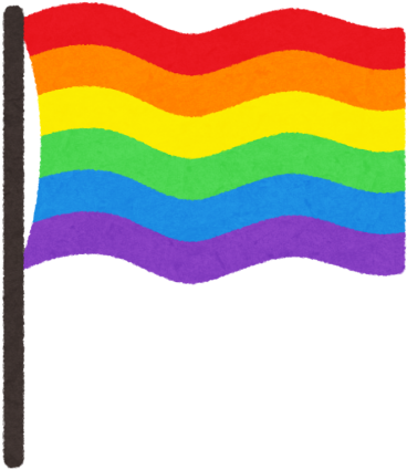 Rainbow Flag Png Icon Png Images - Rainbow Flag Icon (400x445)