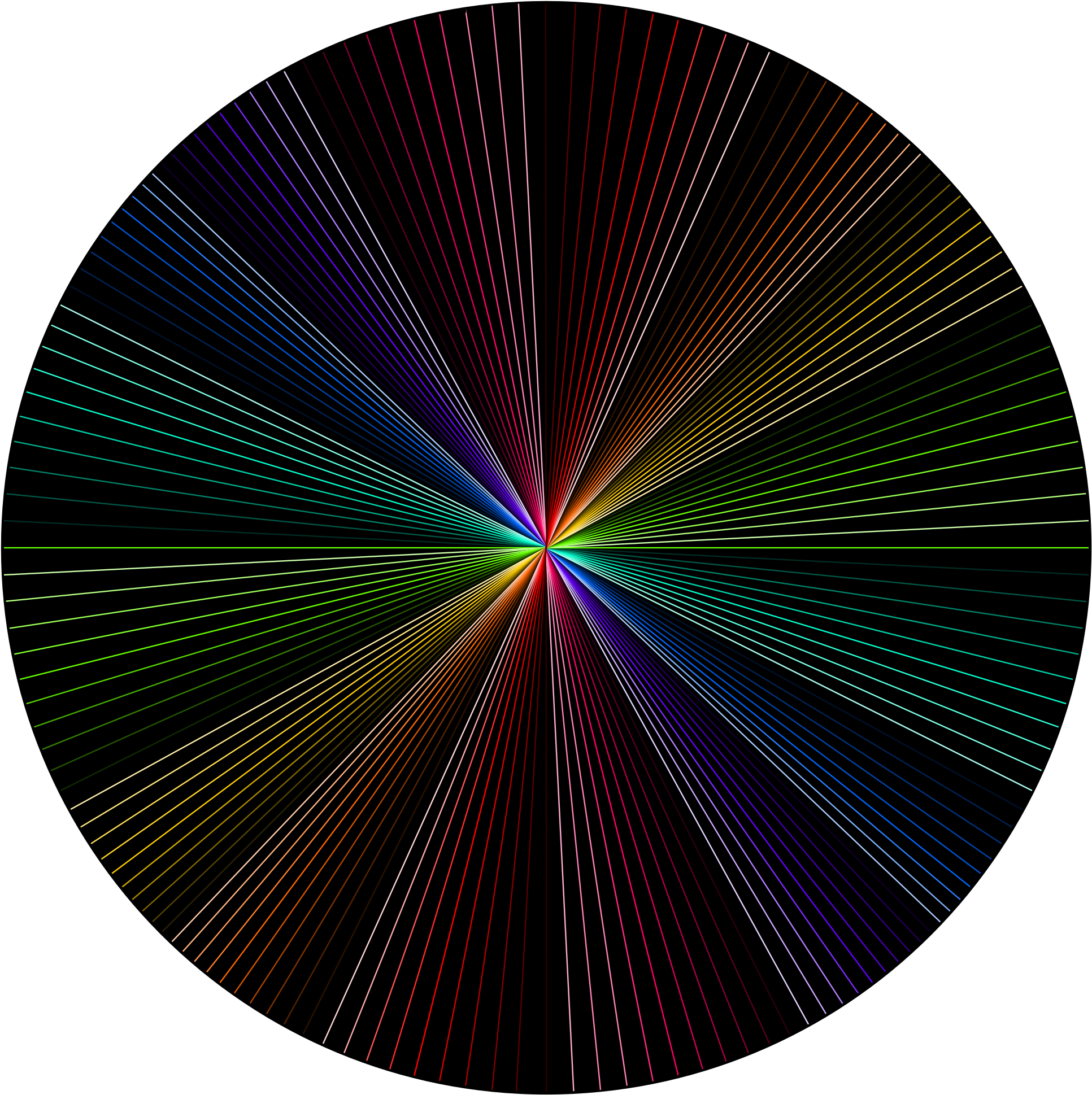 Rainbow Line Art - Rainbow Line Art (2400x2400)