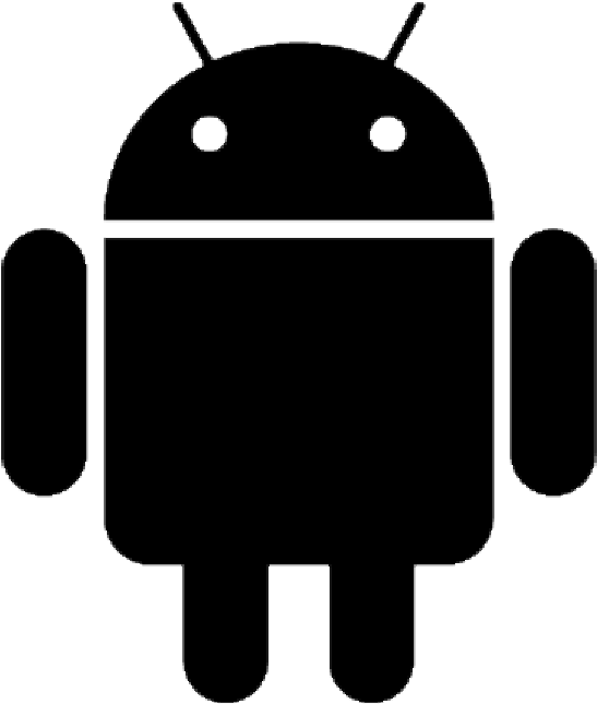 Android Black Logo Hd Wallpapers Android Black Logo - Android Logo Black Png (1024x768)