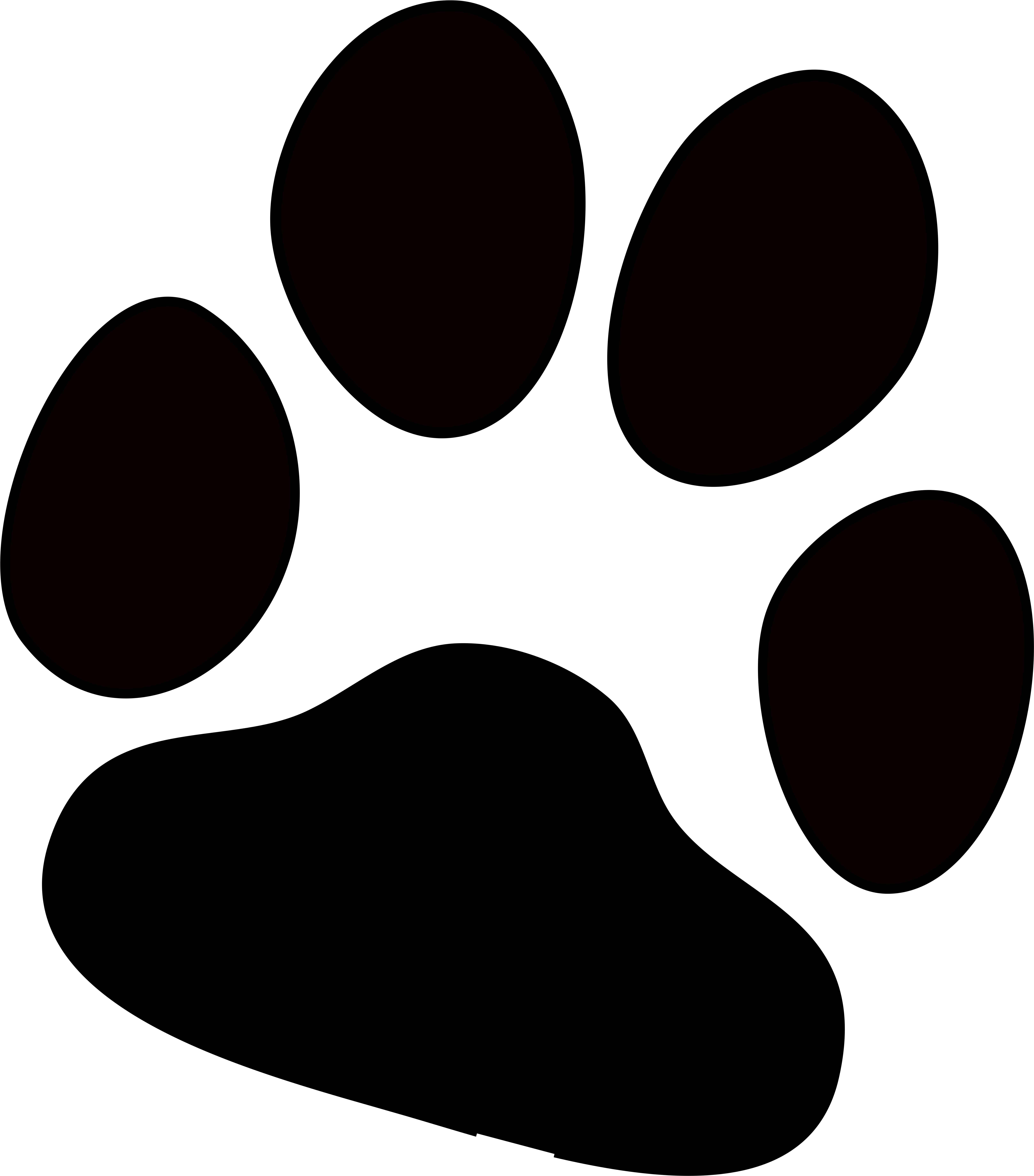 Clipart Majestic Dog Print File Paw Png Wikimedia Commons - Clipart Majestic Dog Print File Paw Png Wikimedia Commons (7115x7500)