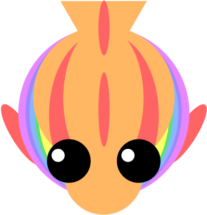 Artisticliterally A Rainbow Trout - Mope Io Png Trout (500x500)