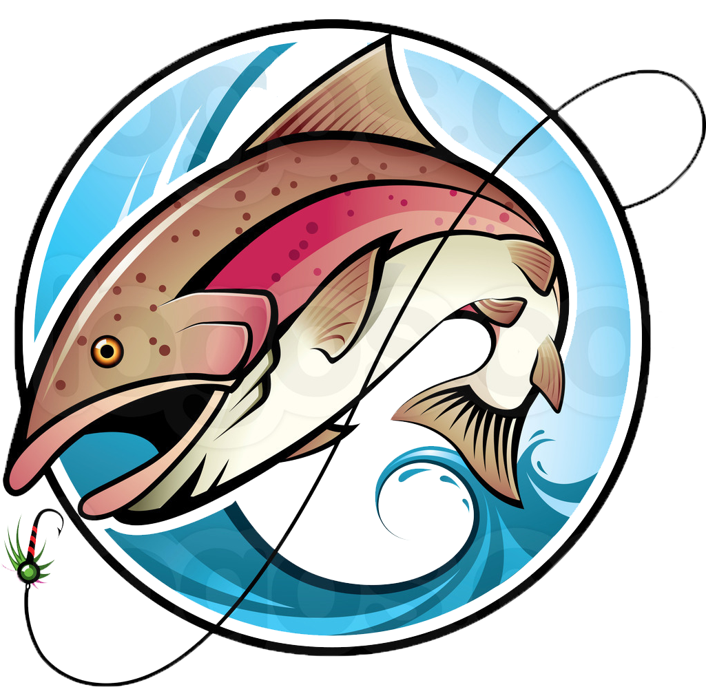 Google Images Clip Art Free Of Fish - Gone Fishing Shower Curtain (1024x1044)