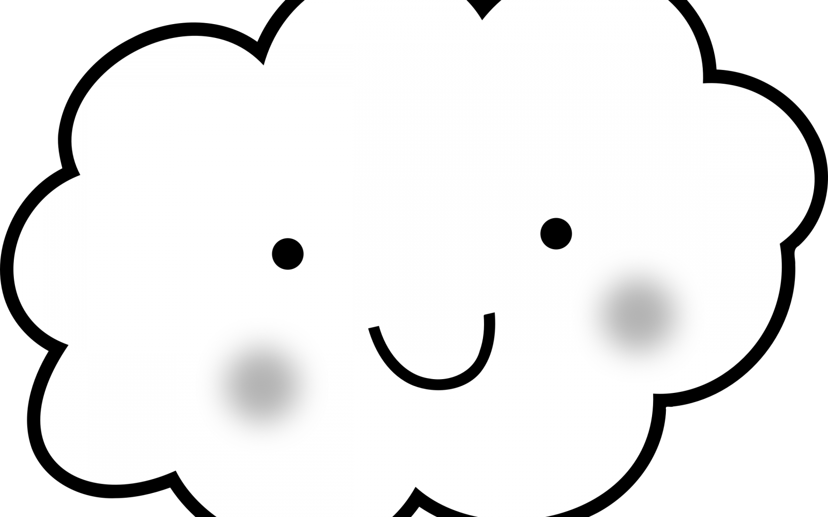 Learn Colors For Kids And Color Rainbow Rain Clouds - Coloring Book (1680x1050)