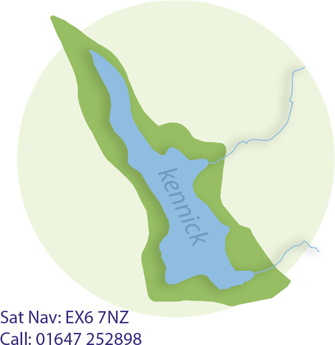Map Of Siblyback Lake (700x690)