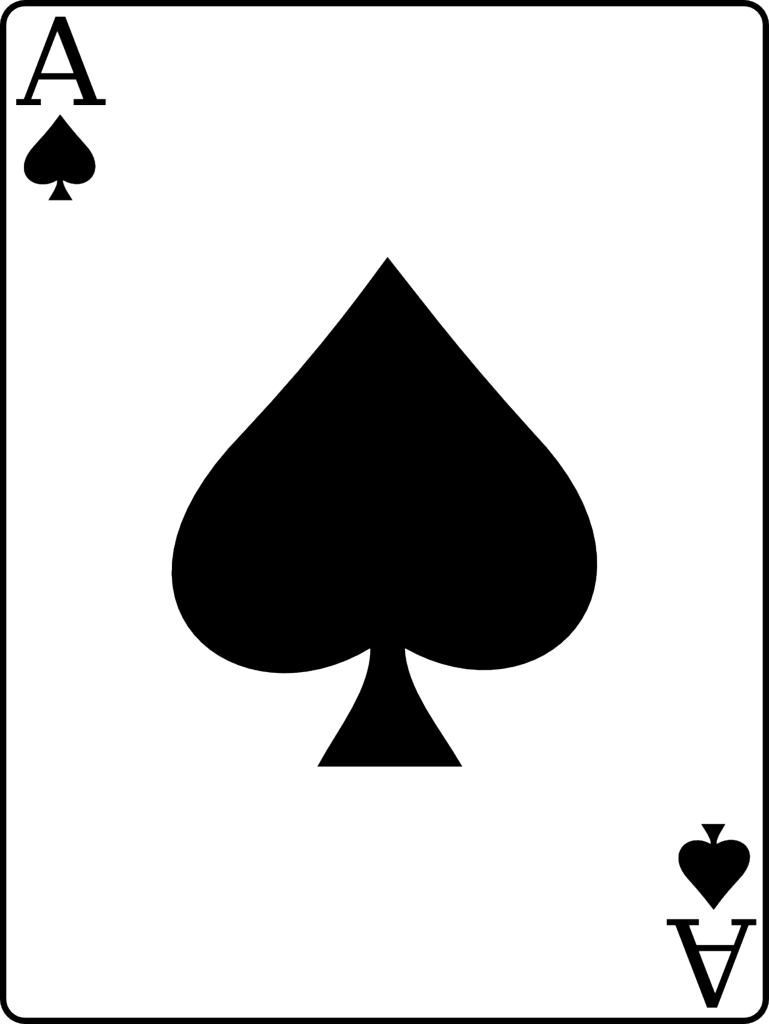 Images Of Ace Of Spades - Ace Of Spades Card (769x1024)