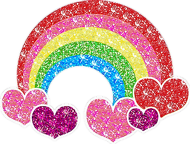 Rainbow Glittering (632x480)