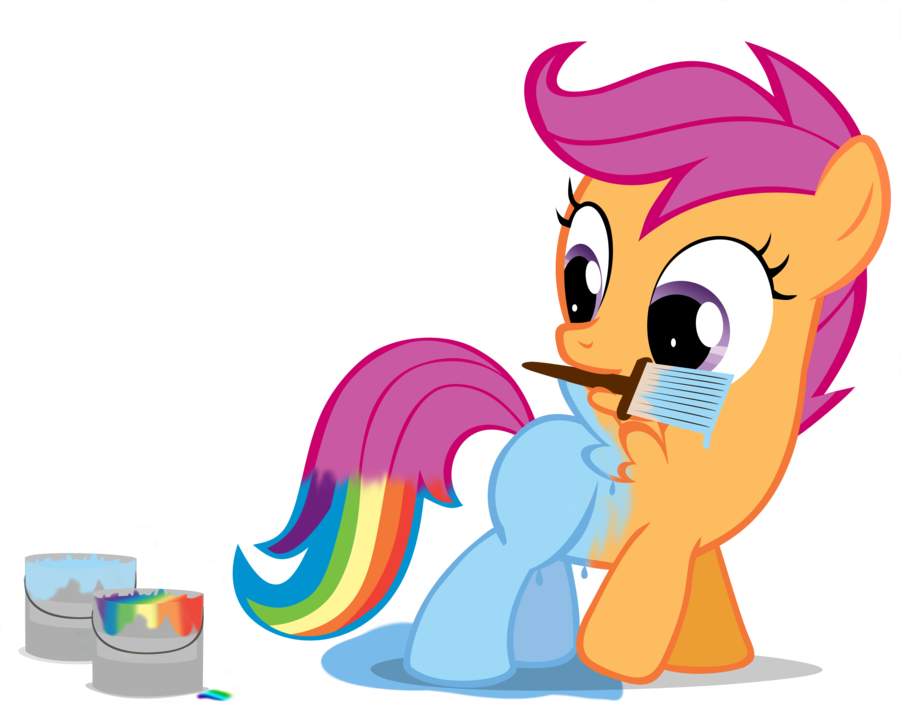 Rainbow Dash Pinkie Pie Twilight Sparkle Rarity Scootaloo - My Little Pony Scootaloo Base (900x702)
