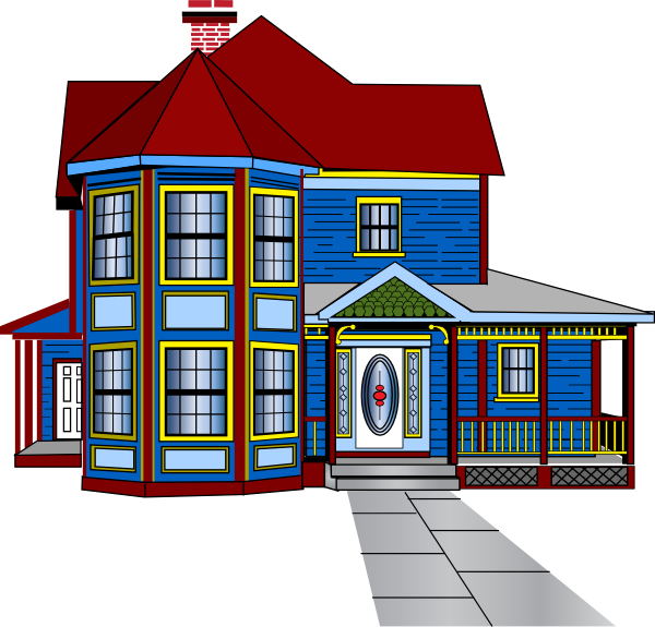 Aabbaart Car Game House 1 Clip Art At Clkercom Vector - House Clip Art (600x575)