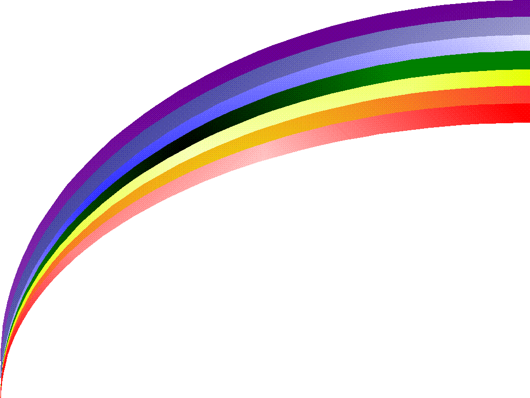 Rainbow Dashed Png Picture - Rainbow Png (1046x785)