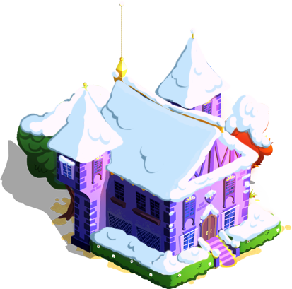 Shining Armor's House Winter - Radikal (413x409)