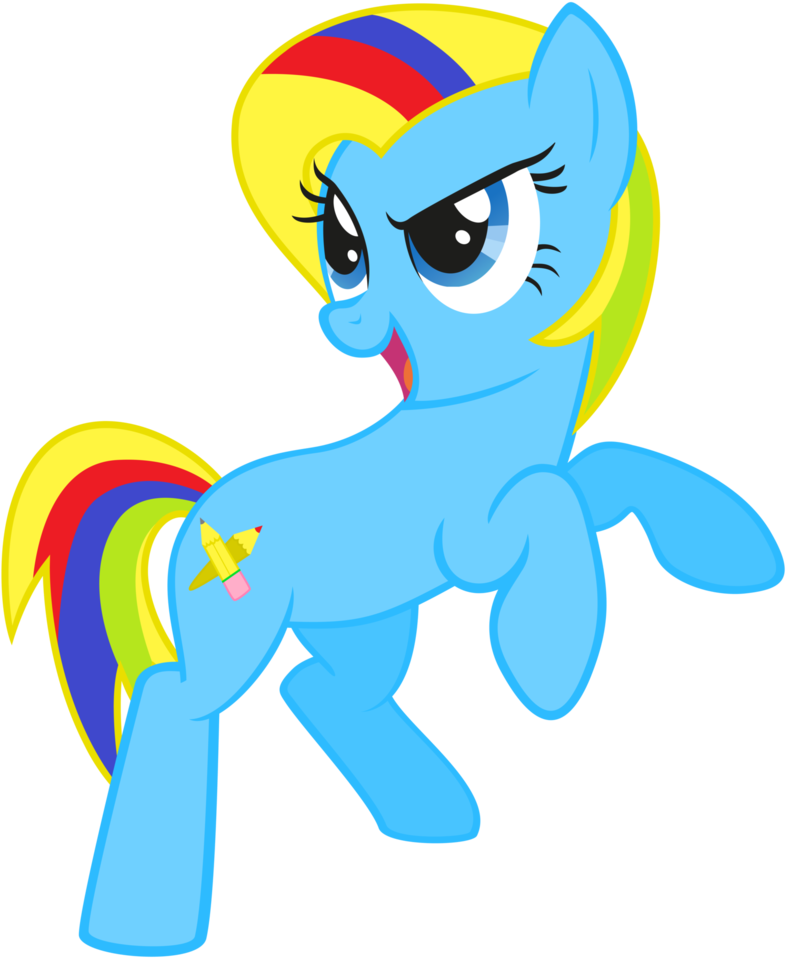 [request] Fierce Rainbow Pastel By Thatguy1945 - Bunnie Rabbot And Applejack (813x983)