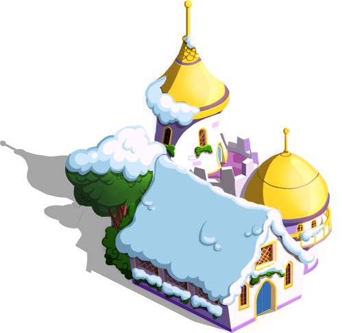 Canterlot House Winter 1 - Canterlot House Winter 1 (499x485)