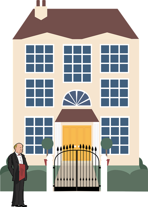 Old House Clipart Rich House - Rich House Png (515x720)