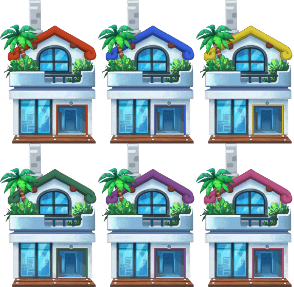 House Modern House Colors L1 - House (573x560)