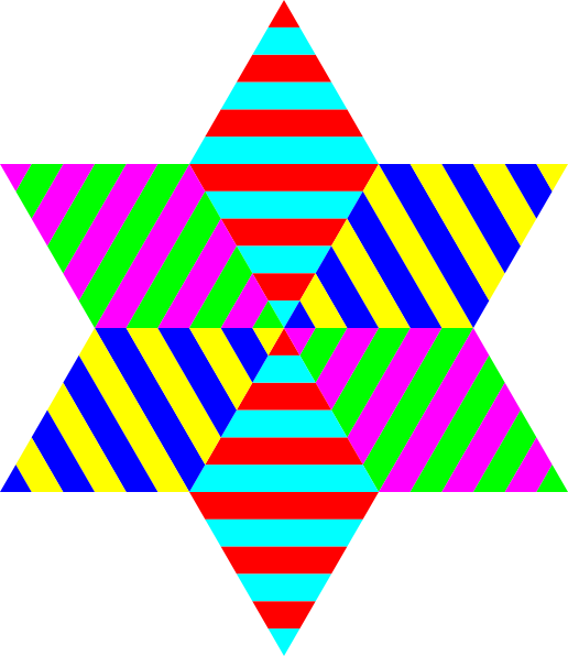 Multicolor Star (516x596)